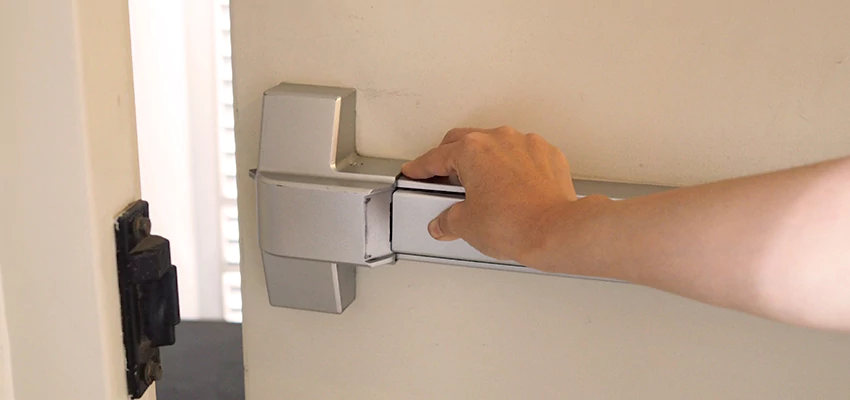Roller Gate Panic Bar Installation in Sanger, California